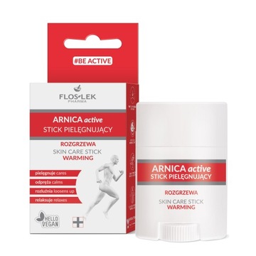 Arnica Active Stick pielęgnujący rozgrzewa 22 g - Floslek