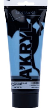 RENESANS A'KRYL Farba akrylowa 200 ml 42-Błękit Renesans