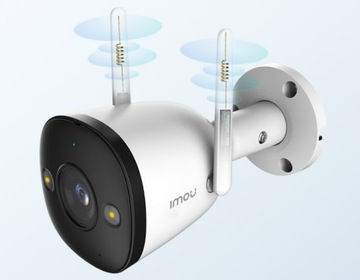 IP-камера Imou Bullet 2 4 МП IPC-F42FEP-0280B-imou Динамик Микрофон Talk