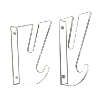 Настенный органайзер для скейтборда, горизонтальный сноуборд, прозрачный