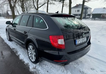 Skoda Superb II Kombi 1.8 TSI 160KM 2011 Skoda Superb Skorzana tapicerka, xenon, el. Klapa 1.8 Benzyna 160KM, zdjęcie 6