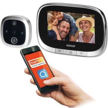 WiFi DOOR VIEWER 4.3'' MOVEMENT SENSOR APPLICATION