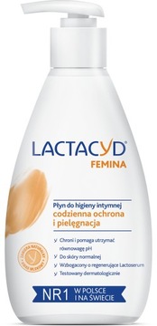 LACTACYD Femina Żel do higieny intymnej Ochrona i Delikatność 200 ml