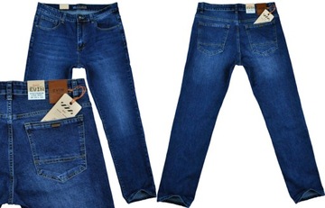 Spodnie męskie dżinsowe jeans Evin VG1886 pas 86 cm 33/32