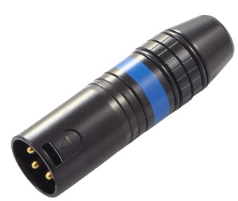 WTYK XLR (MĘSKI) KACSA AUDIO MC-945G 24K ZŁOTO