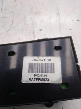 935702T020 TLAČÍTKO ŘÍZENÍ SKEL ZADNÍCH LEVÝCH DVEŘE 104 KIA OPTIMA