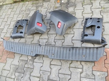 ZDERZAK TYŁ 4XPDC RENAULT MASTER III IV movano B 19r