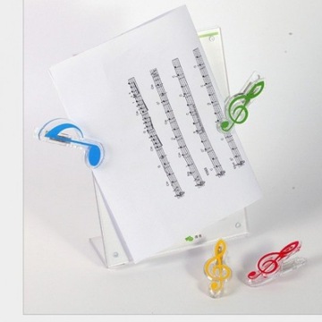 Kera-Audio CLIP ПРИМЕЧАНИЕ зеленая Музыкальная скрепка