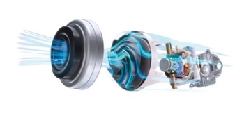 Odkurzacz workowy Bosch BGBS4POW1 ProPower 850W HEPA Turboszczotka Czarny