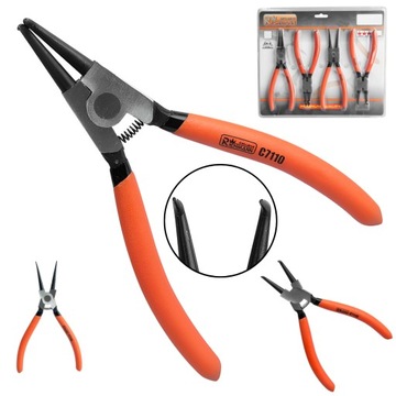 ZESTAW SZCZYPCE SEGERA PROFESJONALNE 180 MM 4-SZT C7110