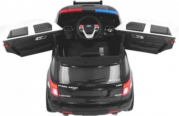 ЭЛЕКТРОМОБИЛЬ ПОЛИЦИЯ 12В 2 ДВИГАТЕЛЯ 45ВТ ДИСТАНЦИОННЫЙ