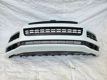 VW TOUAREG 7P6 R-LINE ZDERZAK PRZÓD KOMPLETNY