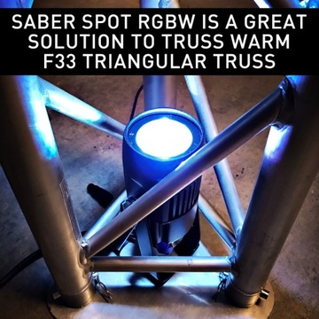 Sabre Spot RGBW ADJ PINSPOT