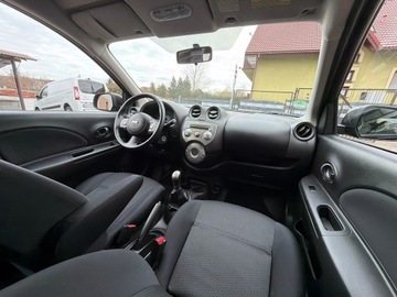 Nissan Micra IV Hatchback 5d 1.2 80KM 2011 Nissan Micra TYLKO 134tyśkm 1WŁAŚCICIEL 1.2B CLIMATRONIC 2011 ZADBANA Tekna, zdjęcie 28