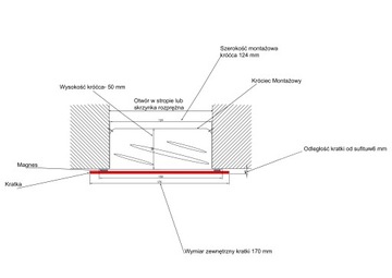 Вентиляционная решетка для рекуперации тепла, анемостат 125мм