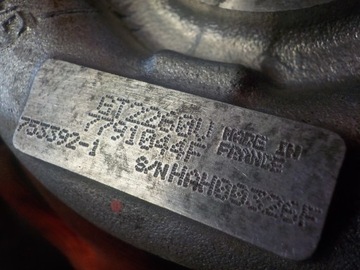 BMW X5 E53 E60 3.0 D 05R 218KM M57 TURBÍNA TURBO 7791044F GT2260V