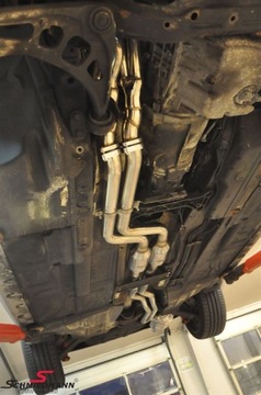 Kolektor wydechowy + sportowe katalizatory Schmiedmann BMW E46 M52TU / M54