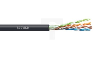 Kabel teleinformatyczny BiTLAN U/UTPw kat.5e 4x2x0,5 TI0012 outdoor /bębno