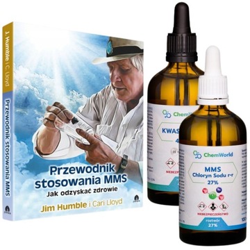 Zestaw MMS Chloryn Sodu 27% + Kwas Solny 4,5% | Przewodnik Stosowania Mms