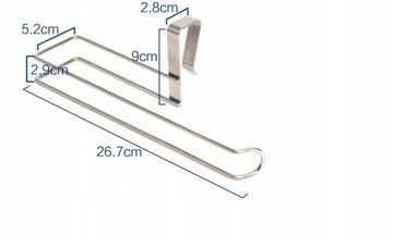 Kitchen Paper Holder Hanger Tissue Roll Towel Rail