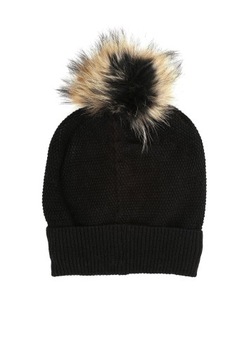 Born2Be Czarna Czapka UNISIZE Zima