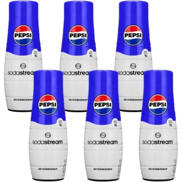 Sirup Sodastream Pepsi 6 Kusů Koncentráty Pro Saturátor