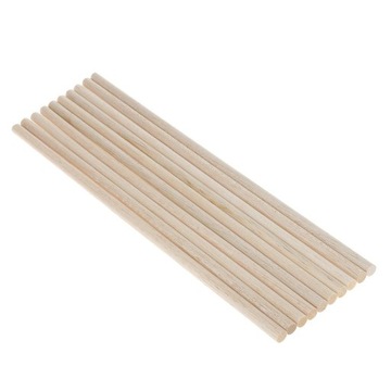 10X Balsa Wood Model DIY niedokończone okrągłe pat