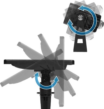 Reflektor ogrodowy solarny LED RGB wbijany Lampa na szpikulec mocna