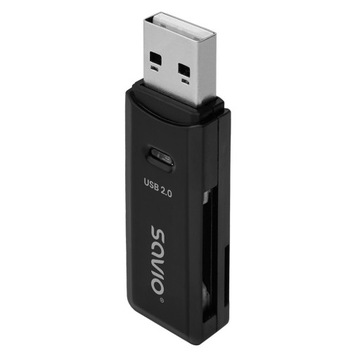 SAVIO Czytnik kart SD, USB 2.0, 480 Mbps, AK-63