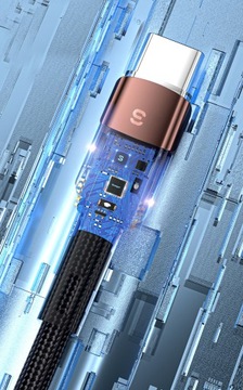 STRONG USB-C USB-кабель 2 м, 6 А, 66 Вт QC3.0, плетеный для HUAWEI XIAOMI SAMSUNG