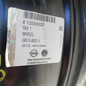 RÁFKY 5X115 17 ASTRA J ZAFIRA C ANTARA CRUZE 4KS (E6508)