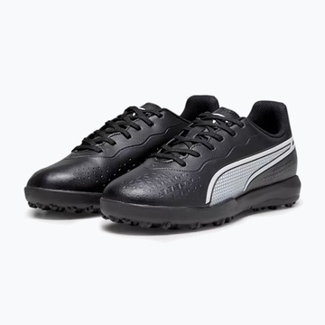 Детские футбольные бутсы PUMA King Match Tt Jr puma черный/puma белый 36