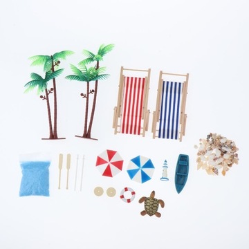 12 шт. Мини-мульти пляжный шезлонг