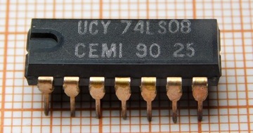 Микросхема UCY74LS08 CEMI [0A5] цена 5 шт.