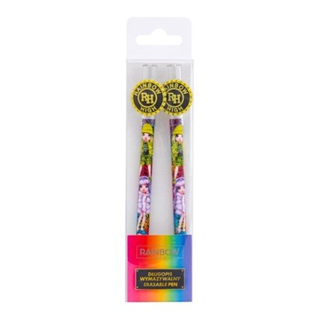 Długopis wymazywalny 0,5 mm RAINBOW HIGH 2 szt.