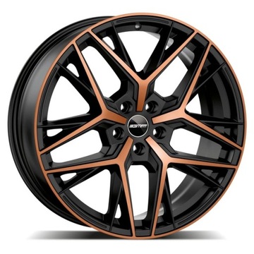 4× DISK HLINÍK GMP ITALIA LUNICA 7.5" X 18" 5X108 ET 45