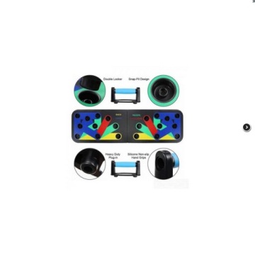 ДОСКА+РУЧКИ ДЛЯ УПРАЖНЕНИЙ ОТЖИМАНИЯ PUSH PUSH-UPS 14в1