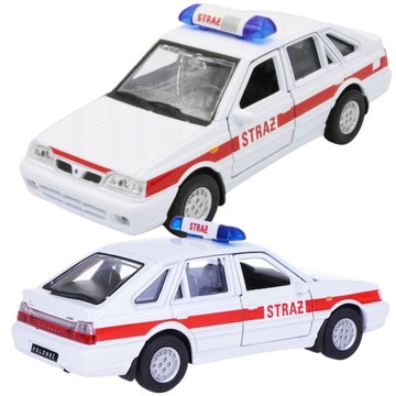 RESORAK AUTO MODEL METALOWY WELLY Polonez Caro Plus Straż DLA CHŁOPCÓW