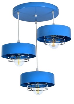 Lampa wisząca nowoczesna młodzieżowa elegancka druciana Loft dekoracyjna