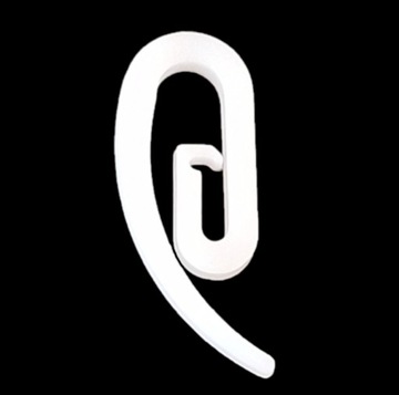 БЕЗОПАСНАЯ ОТДЕЛКА БЕЗОПАСНЫЙ КРЮЧОК ФРАНЦУЗСКИЙ УЛИТКИ, КРЮЧОК ДЛЯ ШТОР, 50 ШТ.