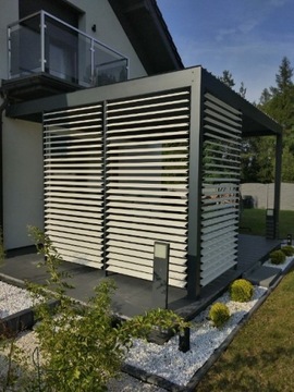 Крыша террасы из алюминия TWIGO