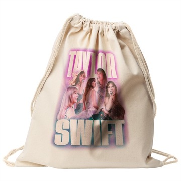 Plecak bawełniany 34x40 Taylor Swift Dla fanów