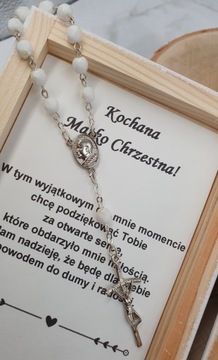 Благодарность крестным, гостям, Первому Причастию, ЧЕТКАМ.