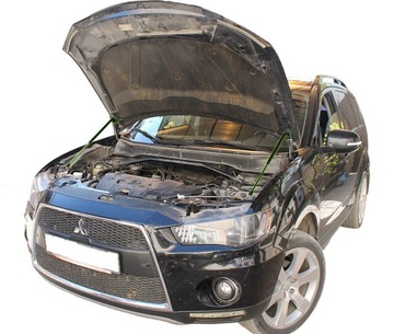 SIŁOWNIKI MASKI SILNIKA MITSUBISHI OUTLANDER II 2