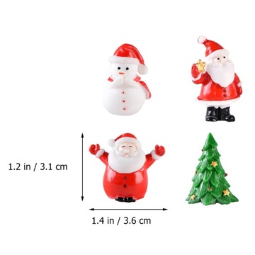 МИНИ-УКРАШЕНИЯ ДЛЯ РОЖДЕСТВЕНСКОЙ ЕЛКИ НА СТОЛЕШНЕЕ