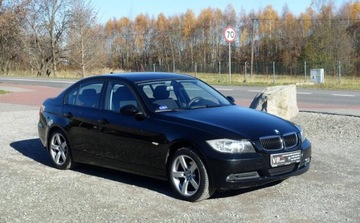 BMW Seria 3 E90-91-92-93 Limuzyna E90 318i 143KM 2008 BMW Seria 3 318i 143KM Sedan Klimatronik K.Serwisowa Nowe hamulce Super st
