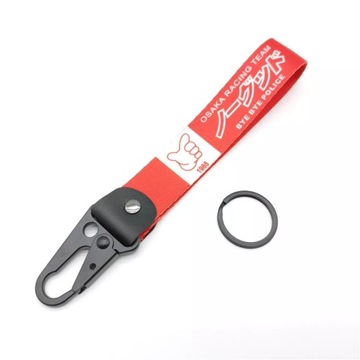 OSAKA RACING TEAM - smycz gruba, czerwona