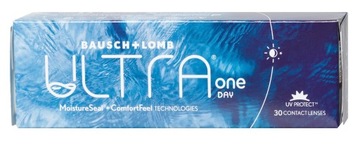 ULTRA ONE DAY SOCZEWKI JEDNODNIOWE 30 sztuk -1,25