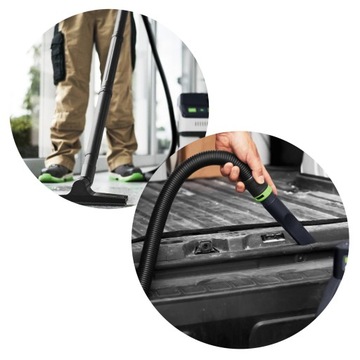 Wąż Do Odkurzacza Festool CTL CTM 3,5m Ssący Rura Wytrzymały + Uchwyty