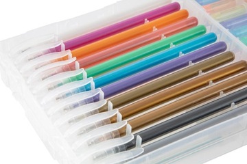 ГЕЛЕВЫЕ РУЧКИ С ЦВЕТНЫМИ БЛЕСКАМИ НАБОР РУЧОК 48 ШТ.